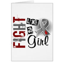 Fight Like A Girl Diabetes 36.8 Greeting Card