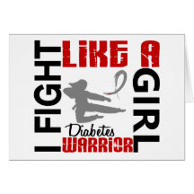 Fight Like A Girl Diabetes 3.2 Cards