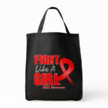 Fight Like A Girl Distressed AIDS Bag