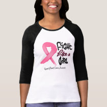 Fight Like a Girl - Distressed - Breast Cancer