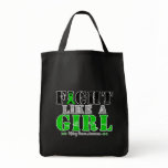 Fight Like a Girl Distressed - Kidney Cancer bags
