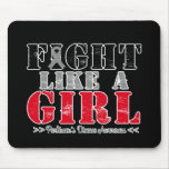 Fight Like a Girl Distressed - Parkinsons Disease mousepads