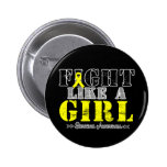 Fight Like a Girl Distressed - Sarcoma buttons