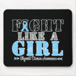 Fight Like a Girl Distressed - Thyroid Disease mousepads