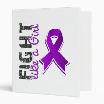 Fight Like A Girl Domestic Violence 28.8 3 Ring Binders