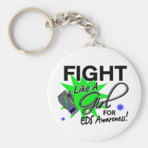 Fight Like A Girl EDS 11.4 Key Chains