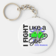 Fight Like A Girl EDS 13.2 Keychain