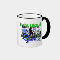 Fight Like A Girl EDS 30.8 mugs