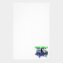Fight Like A Girl EDS 30.8 stationery