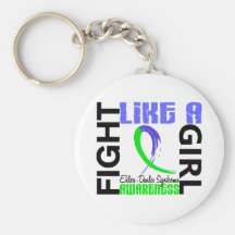 Fight Like A Girl EDS 3.3 Key Chains
