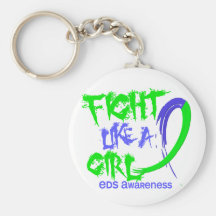 Fight Like A Girl EDS 5.3 Key Chain
