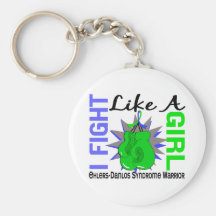 Fight Like A Girl EDS 8.2 Keychain