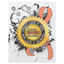 Fight Like a Girl Endometrial Cancer 39 Personalized Flyer