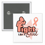 Fight Like a Girl - Endometrial Cancer buttons