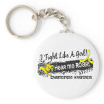 Fight Like A Girl Endometriosis 19.1 Keychains
