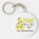 Fight Like A Girl Endometriosis 38.82 Key Chain