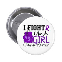 Fight Like A Girl Epilepsy 15.2 Pin