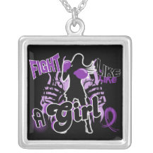 Fight Like A Girl Epilepsy 35.8 Necklace