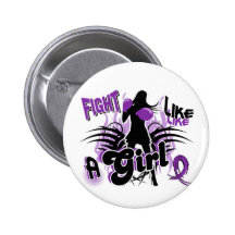 Fight Like A Girl Epilepsy 35.8 Pinback Buttons