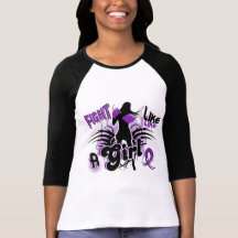 Fight Like A Girl Epilepsy 35.8 T-shirt