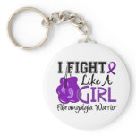 Fight Like A Girl Fibromyalgia 15.2 keychains