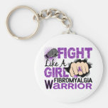 Fight Like A Girl Fibromyalgia 20.2 Key Chain