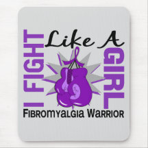 Fight Like A Girl Fibromyalgia 8.2 Mouse Pad