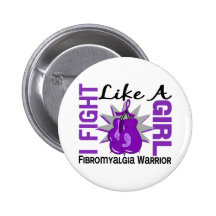 Fight Like A Girl Fibromyalgia 8.2 Pin