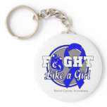 Fight Like a Girl Gloves - Rectal Cancer keychains