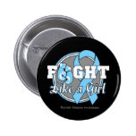 Fight Like a Girl Gloves - Thyroid Disease buttons