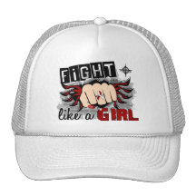 Fight Like A Girl Head And Neck Cancer 27.8 Trucker Hat
