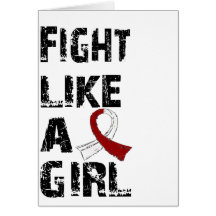 Fight Like A Girl Head Neck Cancer 21.8 Card