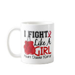Fight Like A Girl Heart Disease 15.2 mugs