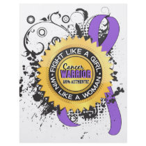 Fight Like a Girl Hodgkin's Lymphoma 39 Personalized Flyer
