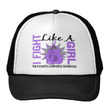 Fight Like A Girl Hodgkin's Lymphoma 8.5 Hats
