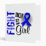 Fight Like A Girl Huntington's Disease 36.8 Binders