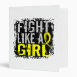 Fight Like a Girl Hydrocephalus 31.8 3 Ring Binders