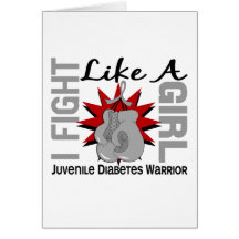 Fight Like A Girl Juvenile Diabetes 8.2 Cards