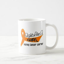Fight Like A Girl Kidney Cancer 25.4 Coffee Mug