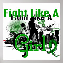 Fight Like A Girl Kidney Disease 30.8 Posters