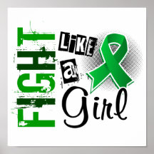 Fight Like A Girl Kidney Disease 36.8 Poster