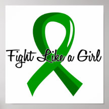 Fight Like A Girl Kidney Disease 41.8 Poster
