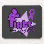 Fight Like a Girl - Leiomyosarcoma mousepads