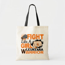 Fight Like A Girl Leukemia 20.2 Tote Bag