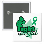 Fight Like a Girl - Liver Disease buttons