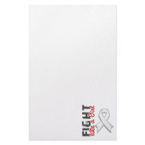 Fight Like A Girl Lung Cancer 28.8 Personalized Stationery