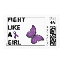 Fight Like A Girl Lupus Awareness stamps