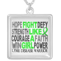 Fight Like A Girl Lyme Disease 23.4 Jewelry