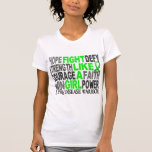 Fight Like A Girl Lyme Disease 23.4 Tee Shirts