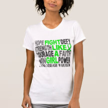Fight Like A Girl Lyme Disease 23.4 Tee Shirts